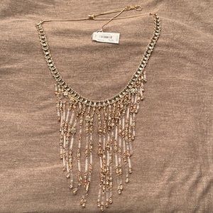 🤩✨NWT Kendra Scott Maxen Statement Necklace in Rose Gold Blush Mix🤩✨